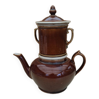 Faience coffee maker