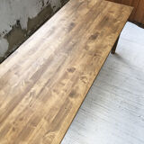 2m pine farm table