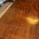 19th century almost square antique mahogany dining table.