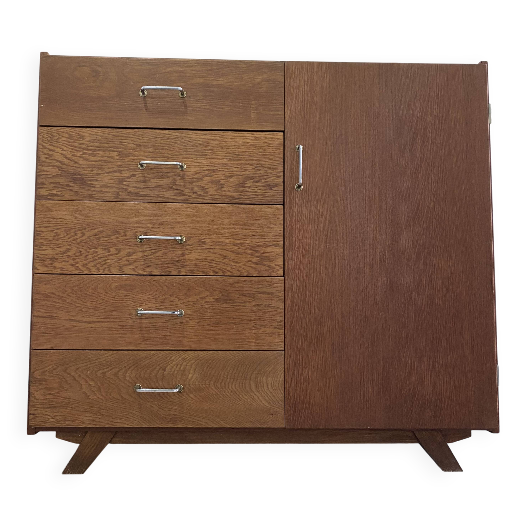Vintage sideboard with compass legs