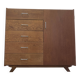 Vintage sideboard with compass legs