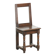 Chaise antique lorraine du XVIIIe siècle en chêne
