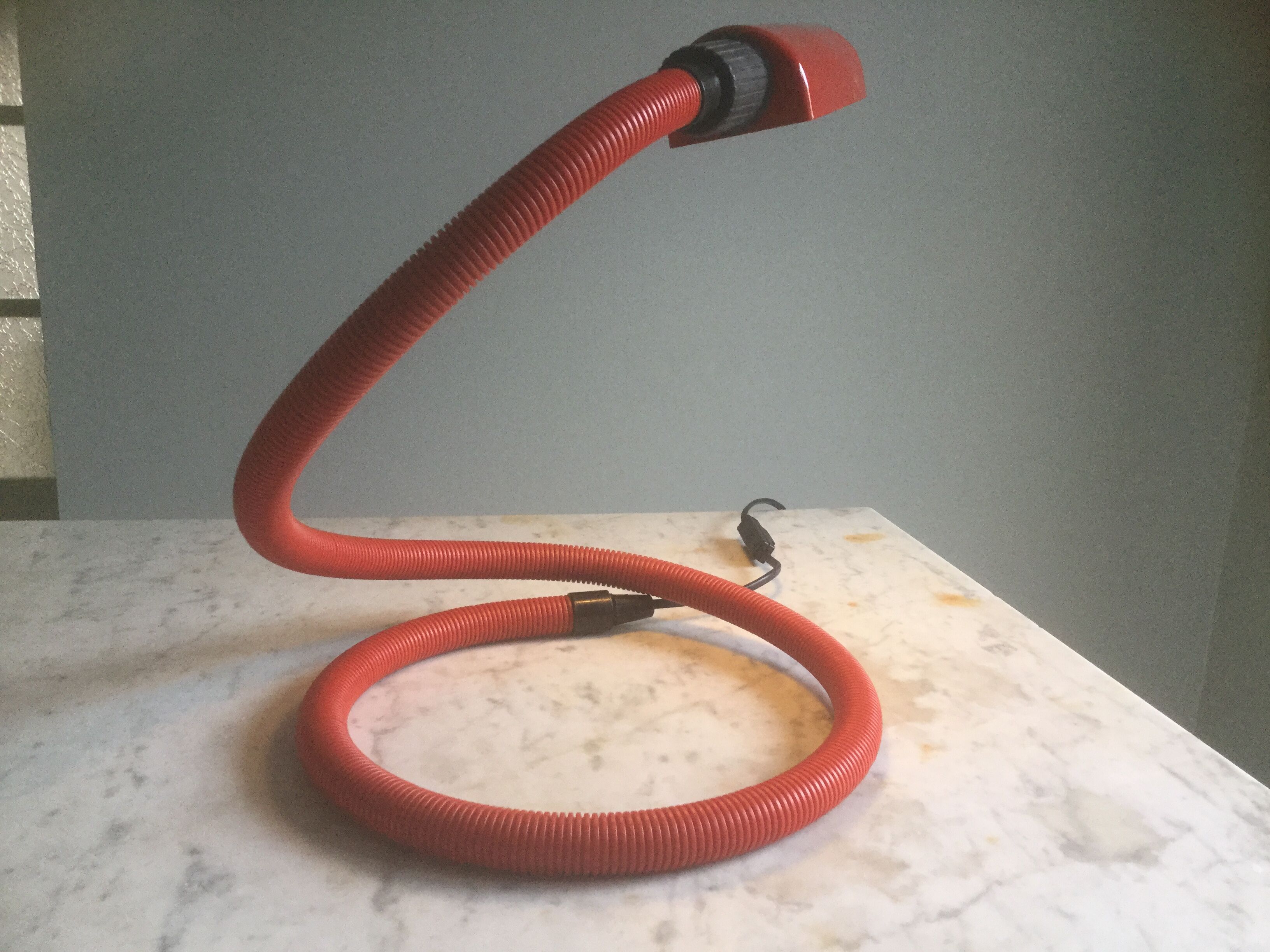 Vintage red lamp