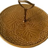 Earthenware cheese board from Gien 1960