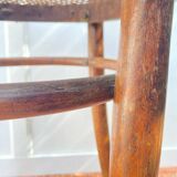 Thonet bistro chair in wood and cane