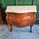 petite commode en bois de rose 3 tiroirs