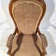 Fauteuil voltaire Louis Philippe XIXe prêt à tapissé