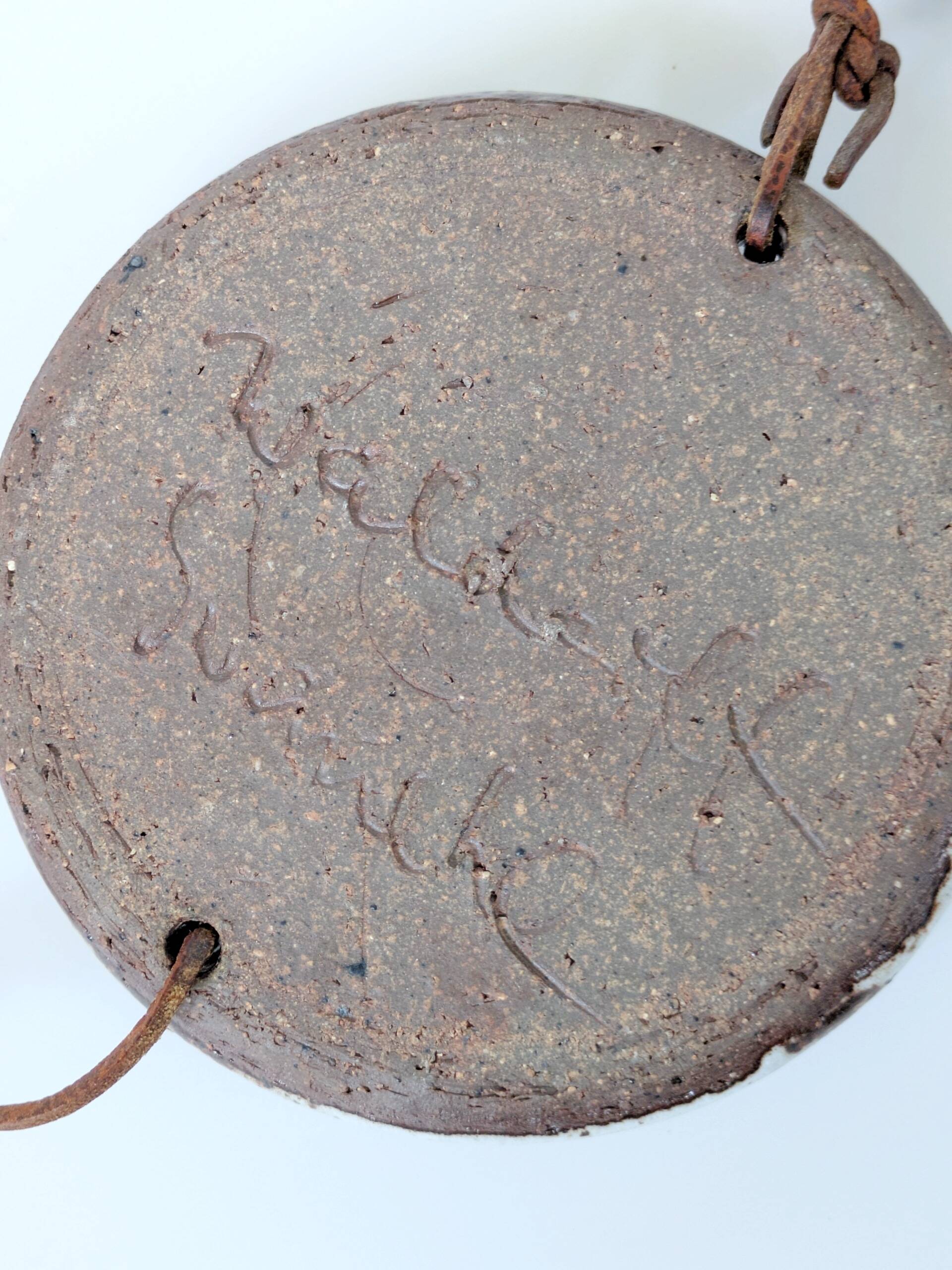 Rare stoneware wall hanging by Waldorff Svaneke, Denmark, 1960s