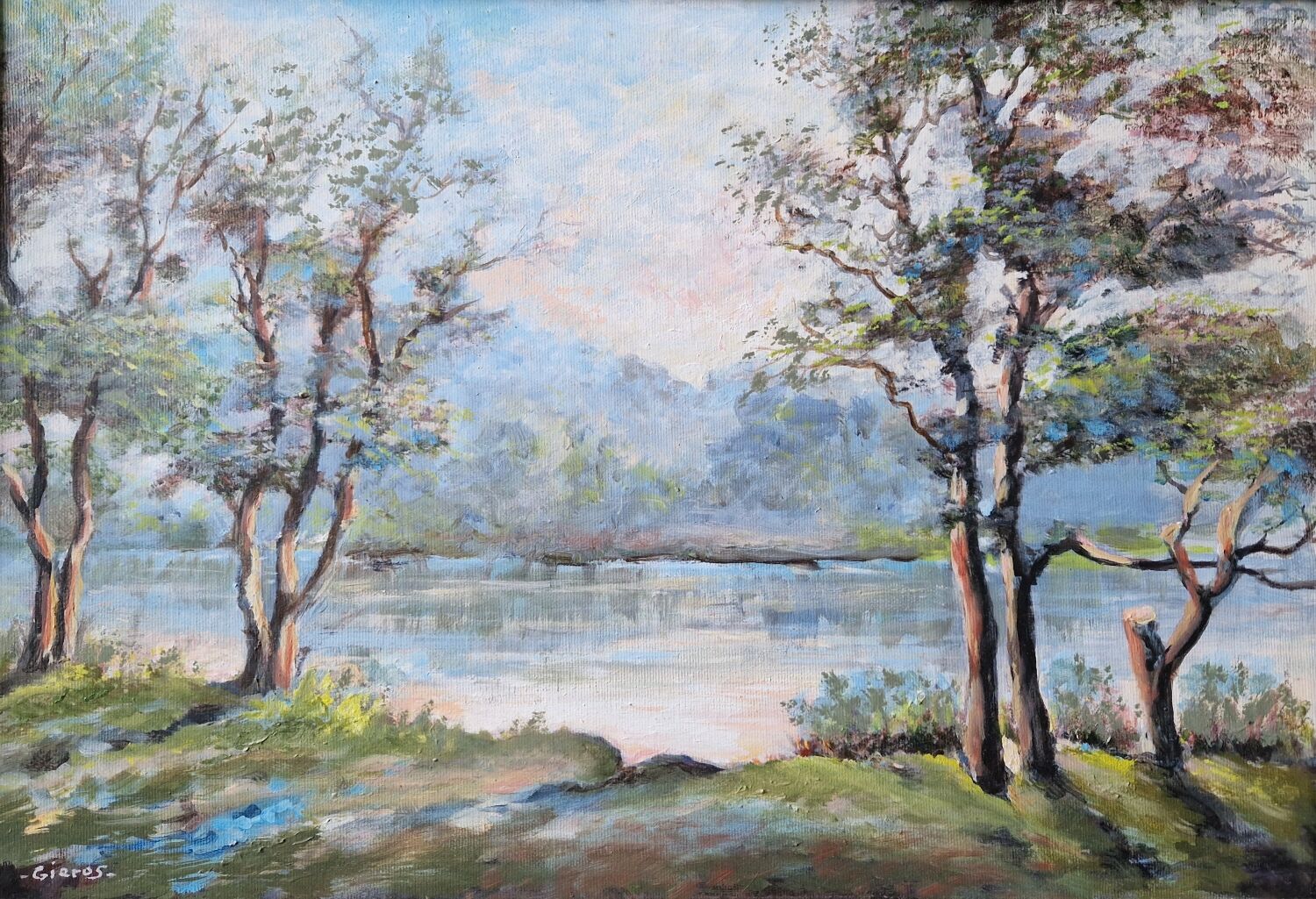 Pond near citeaux (Côte d'Or)