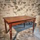 French vintage cherry wood table, circa 1920–1940.