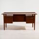 Teak desk by Peter Løvig Nielsen for Hedensted Møbelfabrik