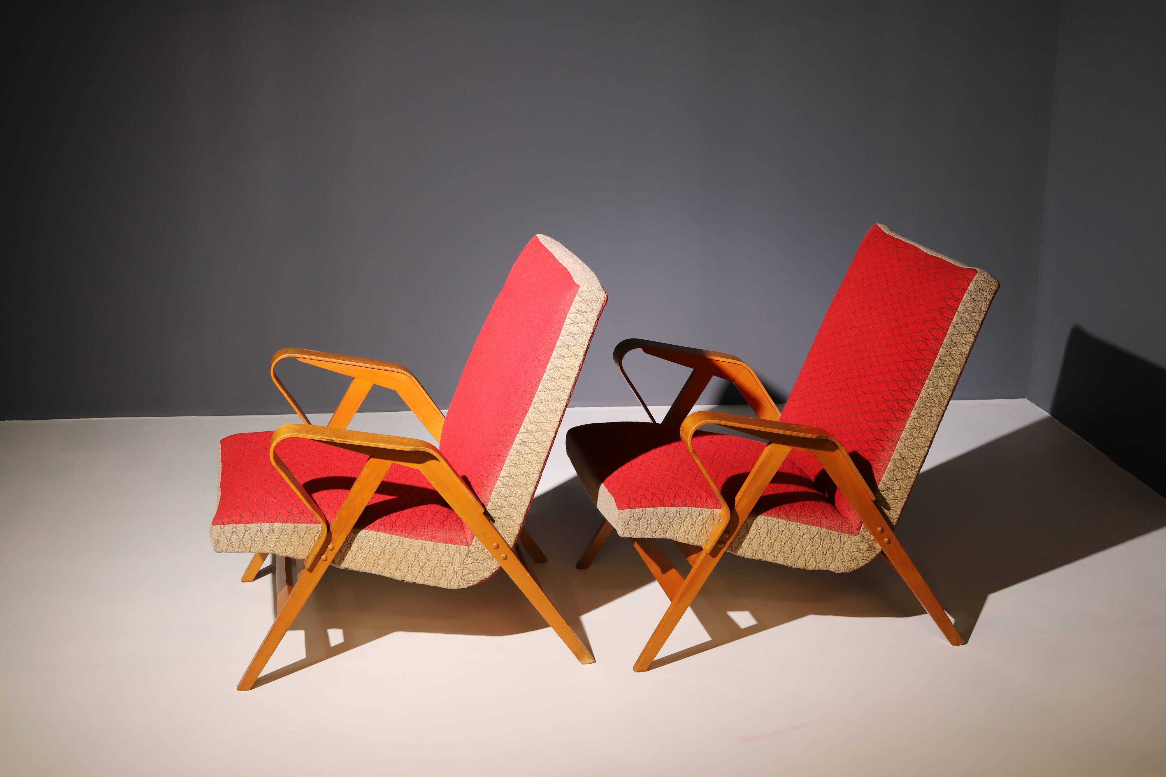 Pair of armchairs by František Jirák for TATRA nabytok, 1970´s, Czechoslovakia