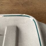 Rectangular dish Digoin Sarreguemines