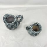 Lot de 2 pichets en céramique art deco Alexandre