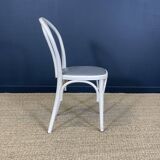 Ensemble de 4 chaises bistrot bois courbé type Thonet