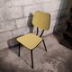 Chaise en formica jaune 1960