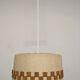 Wool and wood hanging lamp 60/70