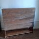 Old library shelf in patinated grocery tree