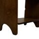 Art Deco Oak compact bookcase minimalist design