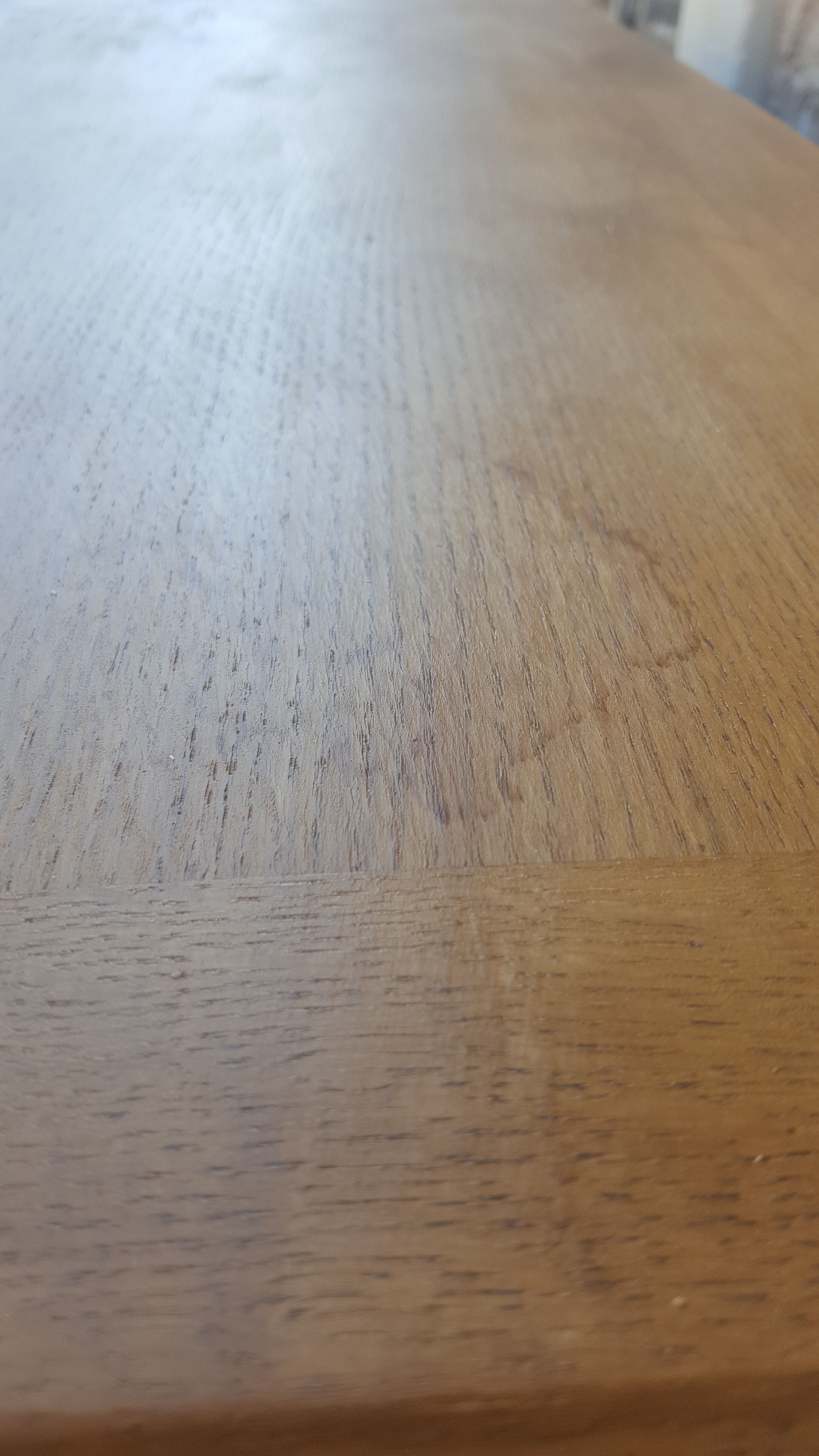 Vintage blue and wood dresser