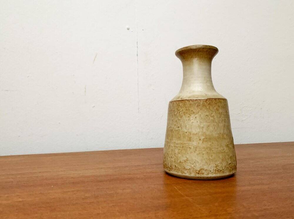 Minimalist vase from the Danish studio Søholm, mid-century, 1960s.