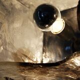 Italian Murano Glass Wall Lamps by Carlo Nason for Mazzega, 1970s, Set of 2