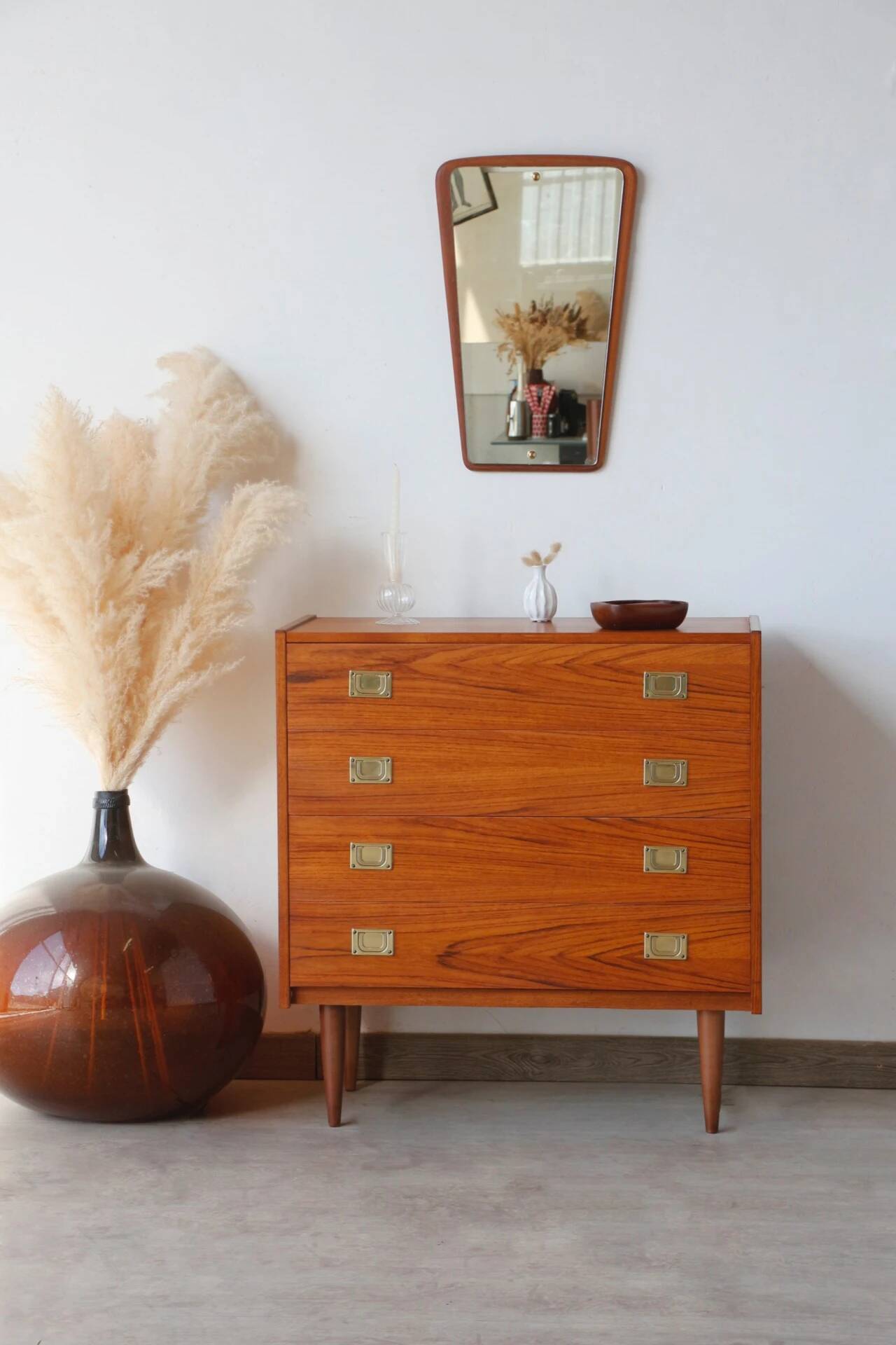 Danish teak commode Reoval – vintage design 1970s