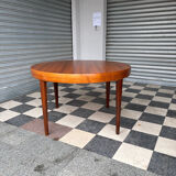 Table extensible en teck vintage