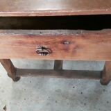 Old rustic farm table