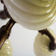 Antique center bowl chandelier