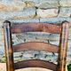Set of 4 Georges Robert chairs