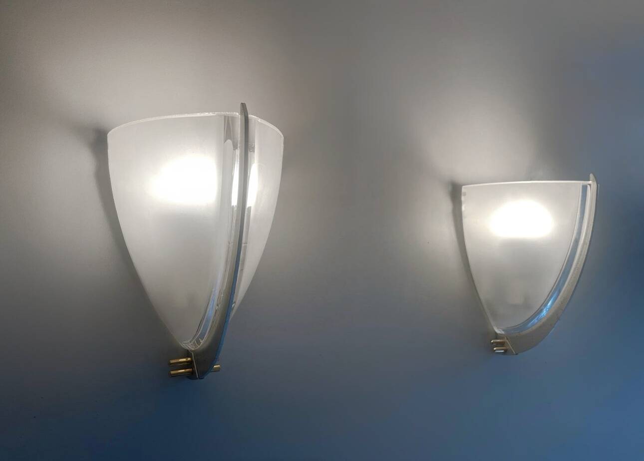 VeArt wall lights by Ernesto Gismondi, 1980s