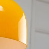 Space Age Yellow Pendant from Guzzini, 1970s