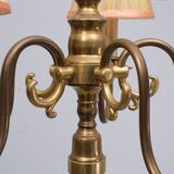 Lampadaire Maison Baguès en laiton années 1960 France