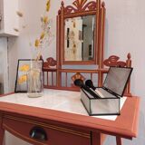 Coiffeuse polychromie et dorure