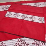 Basque tablecloth and towels