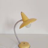 Lampe jaune vintage