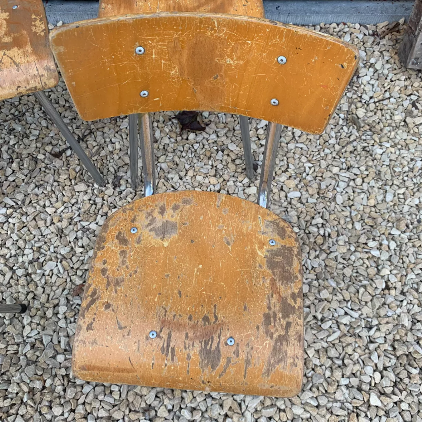 School chair several pieces available