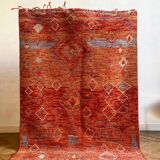Tapis berbère terracotta