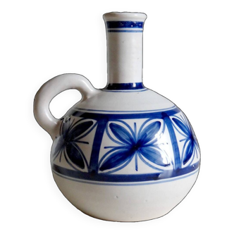 Talavera small round artisanal ceramic jug