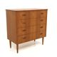 Commode scandinave en teck, Suède, 1960