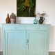 Buffet parisien vert mint