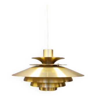 Scandinavian vintage pendant lamp by Jeka Metaltryk