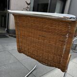 Chairs by Mies Van der Rohe, canework