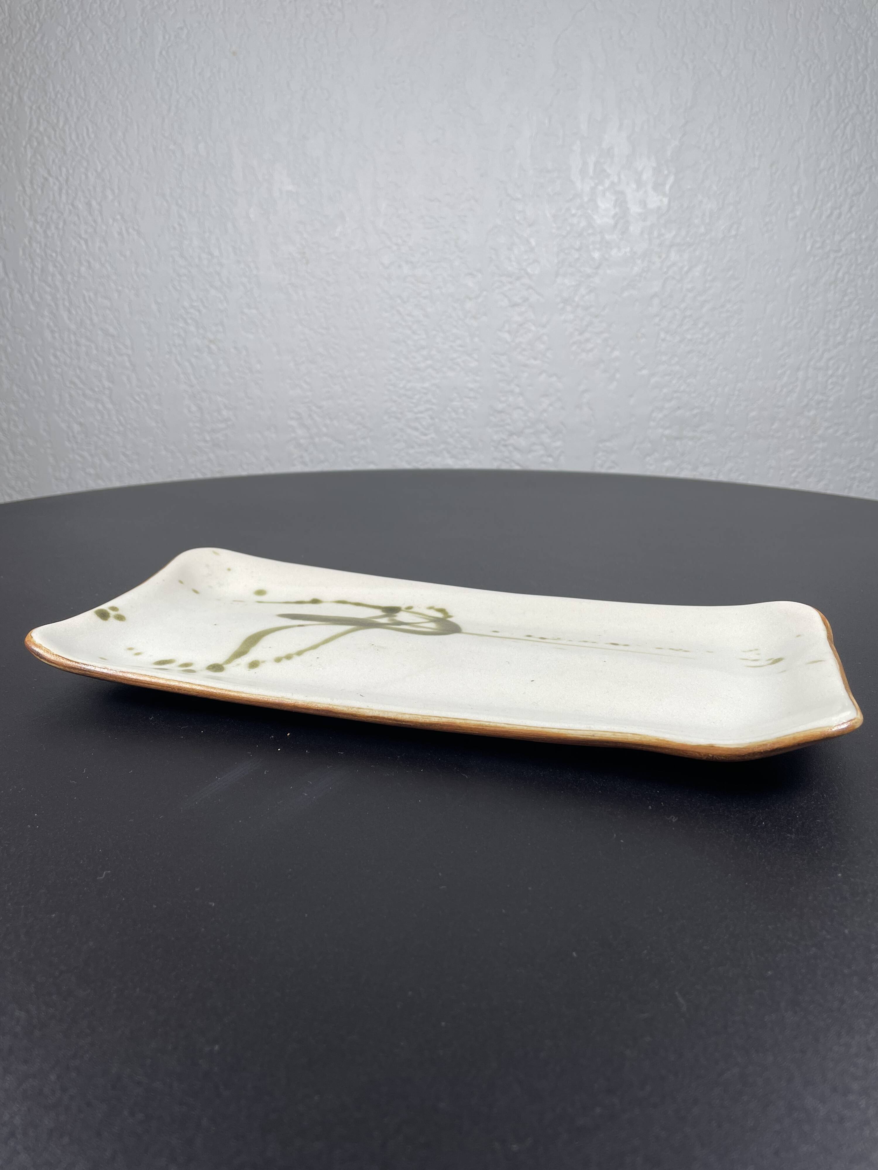 Ceramic dish / pocket emptier signed Atelier de la Colombe in Vallauris