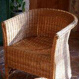 Rattan armchair