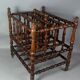 Napoleon III turned wood magazine or music sheet rack B848