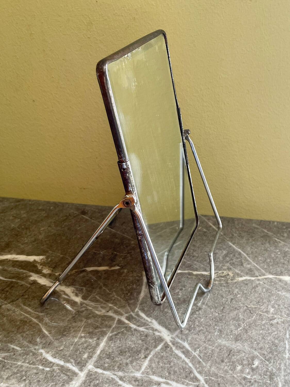 Vintage barber mirror