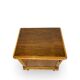 Tables de chevet italiennes en placage de noyer du milieu du siècle, années 1960.