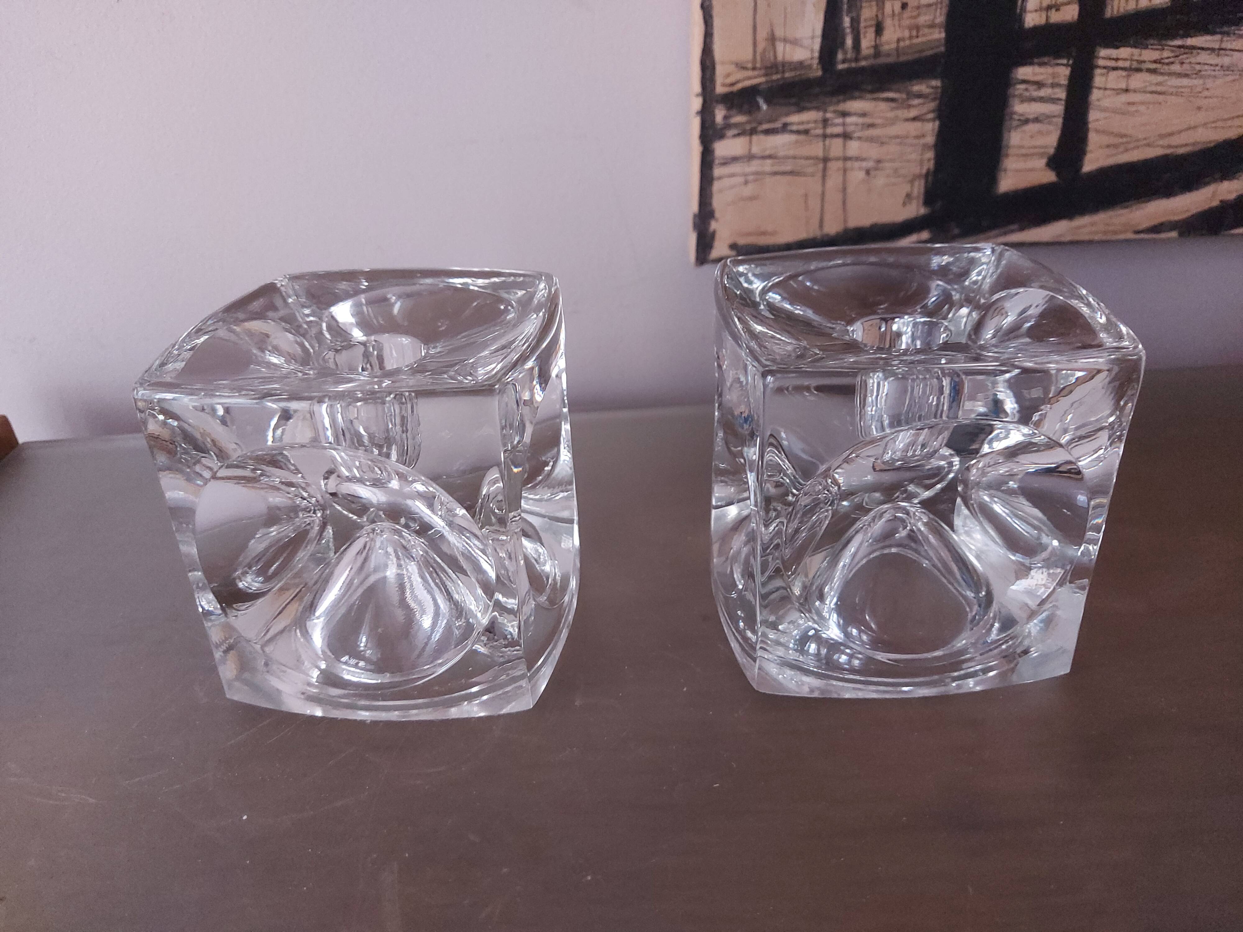 Vintage 70's peill et putzler ice candle holder
